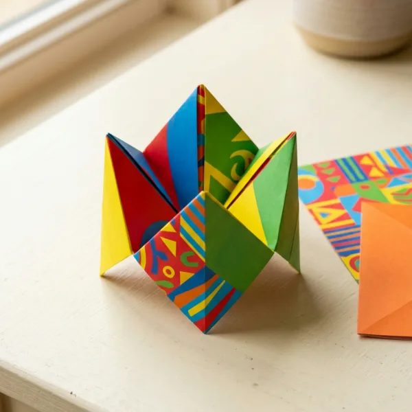 How to Make and Play an Origami Fortune Teller